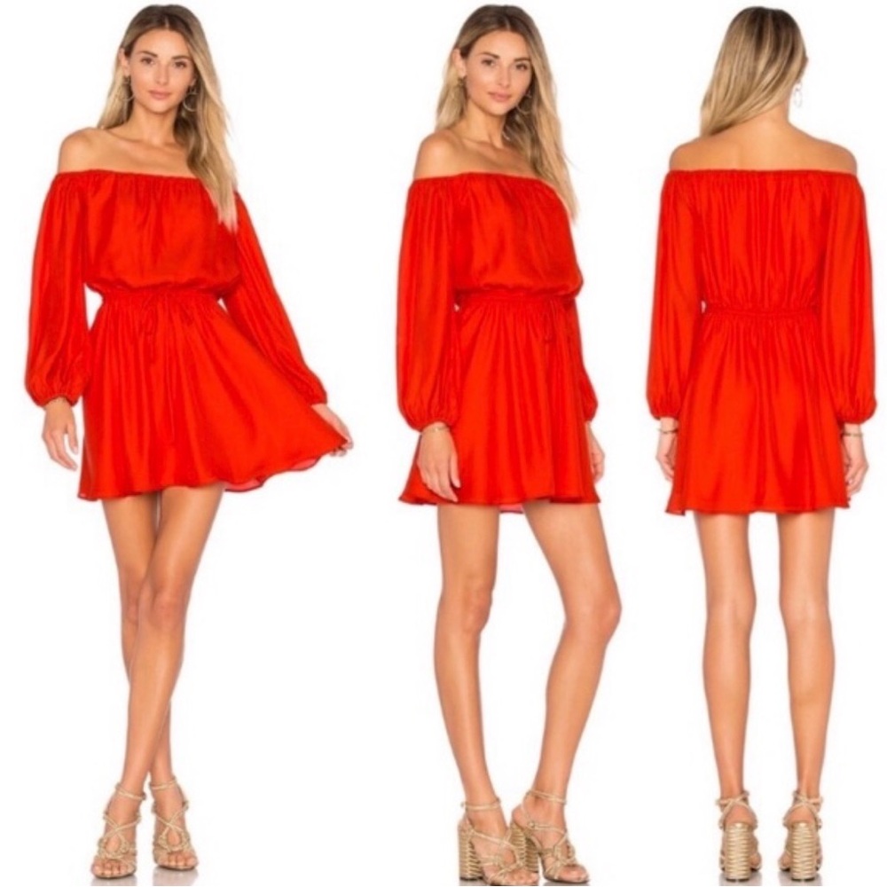 Lovers + Friends Satin Dress